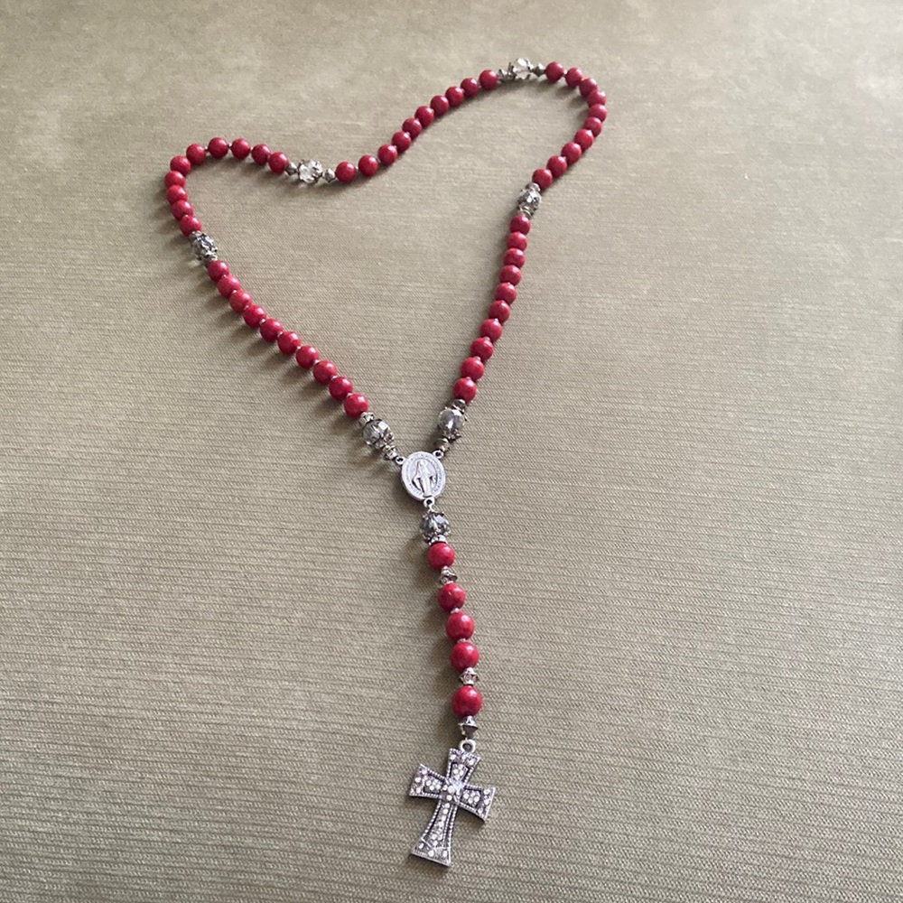 Beautiful Beaded Rosary